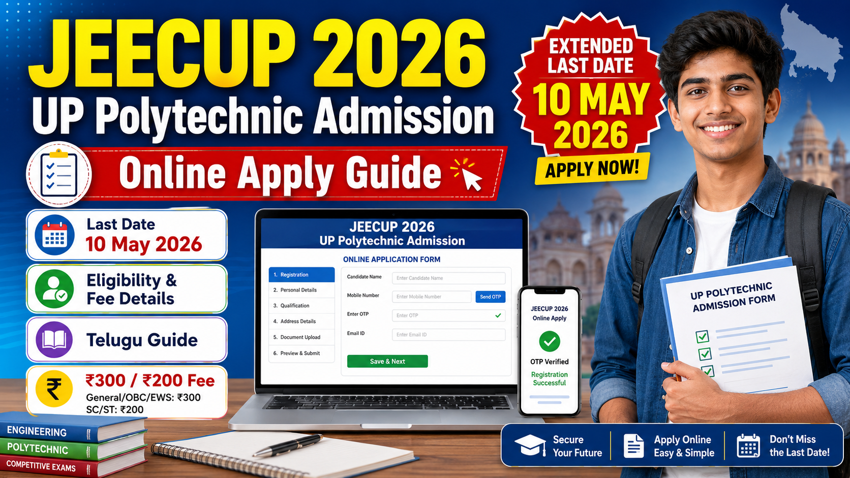 JEECUP 2026 UP Polytechnic