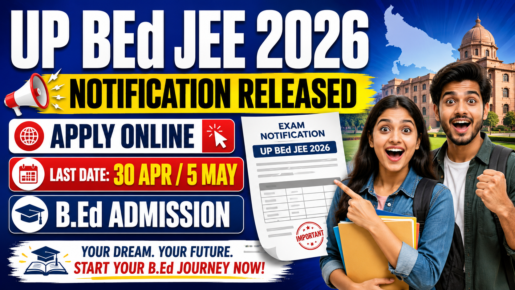 UP BEd JEE 2026
